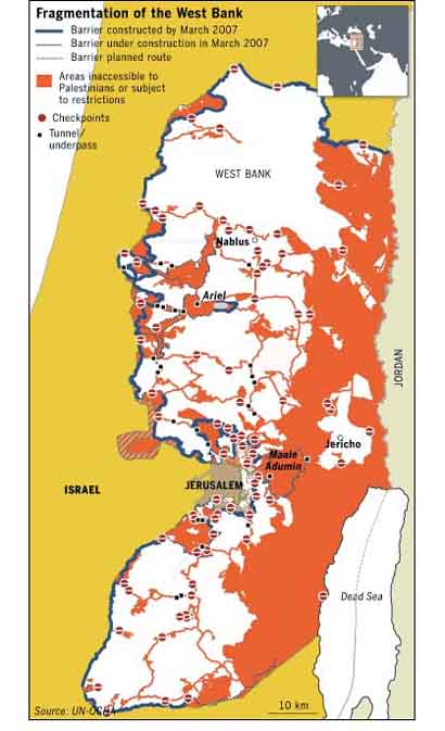 Palestine : Une fragmentation programmée. Un entretien avec Julien Salingue.